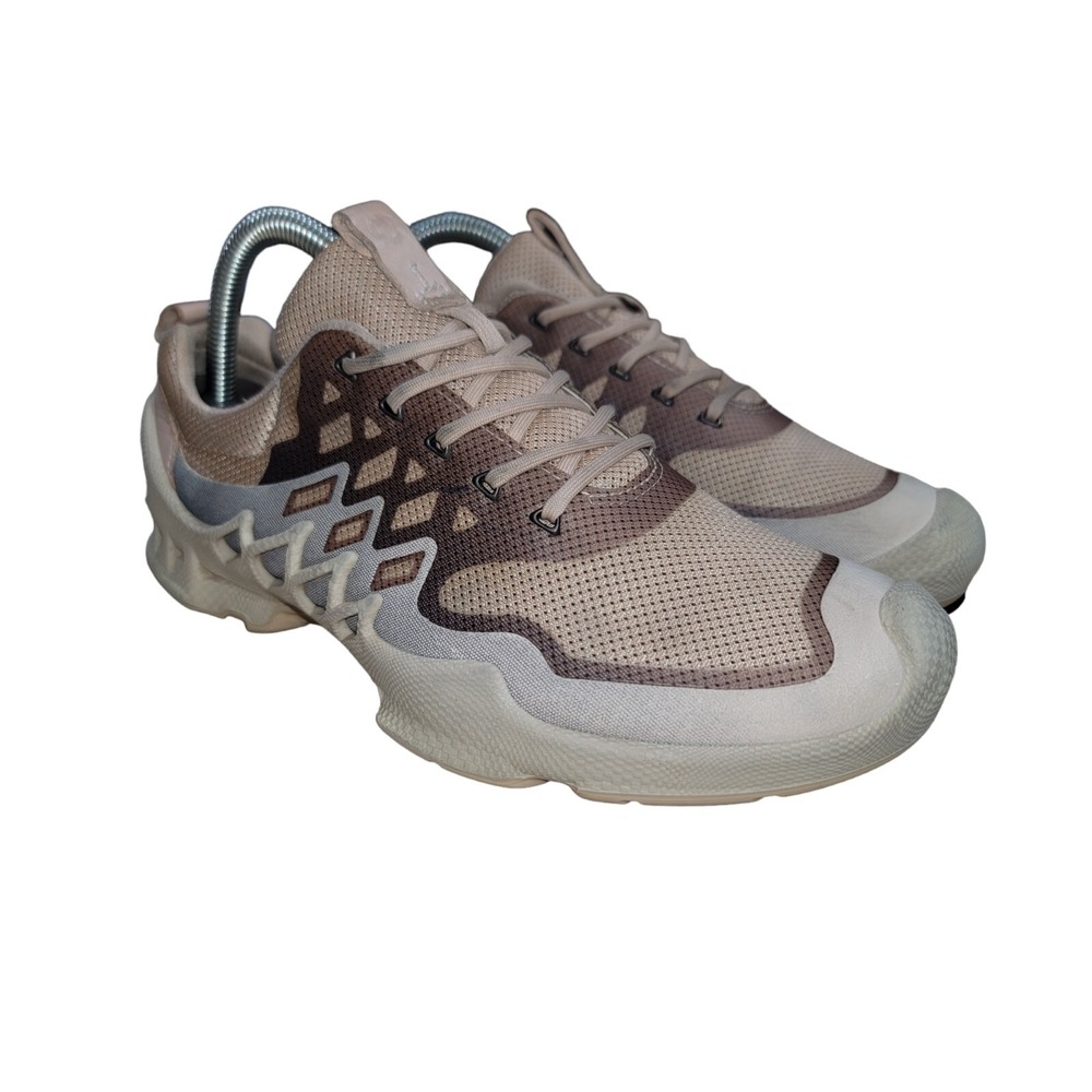 Ecco Biom Womens Aex Trainer Brown Athletic Running Shoes Size 7 US / 38 EU‎